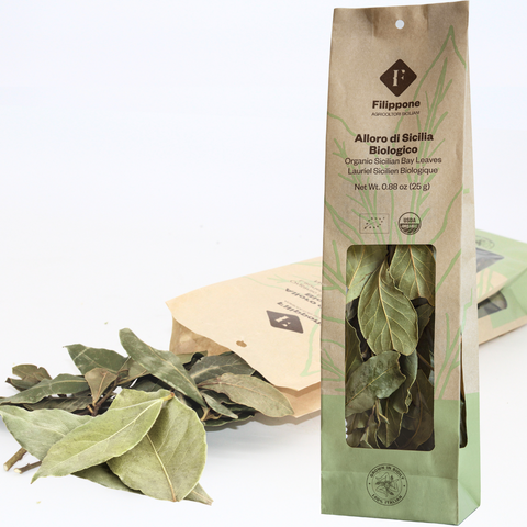 Organic Sicilian Dry Laurel in stems 25g
