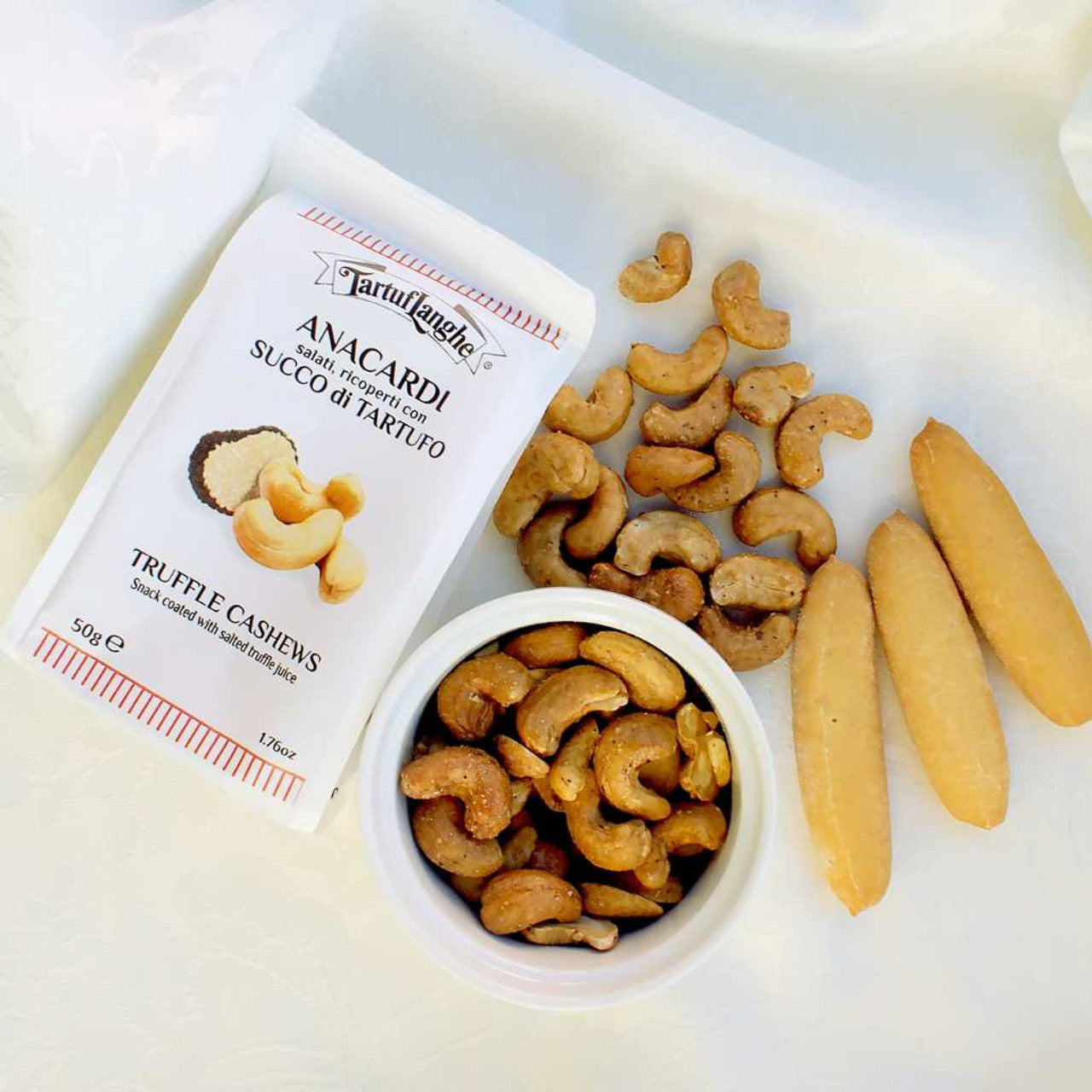 Cashew Nuts Coated with Truffle Juice 50g