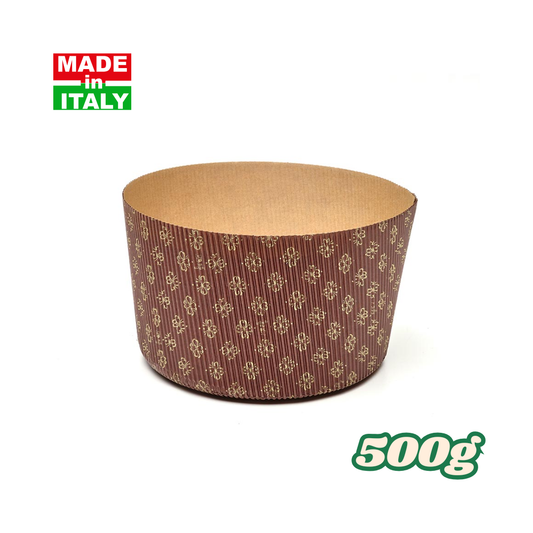 Tall Corrugated Panettone Baking Moulds