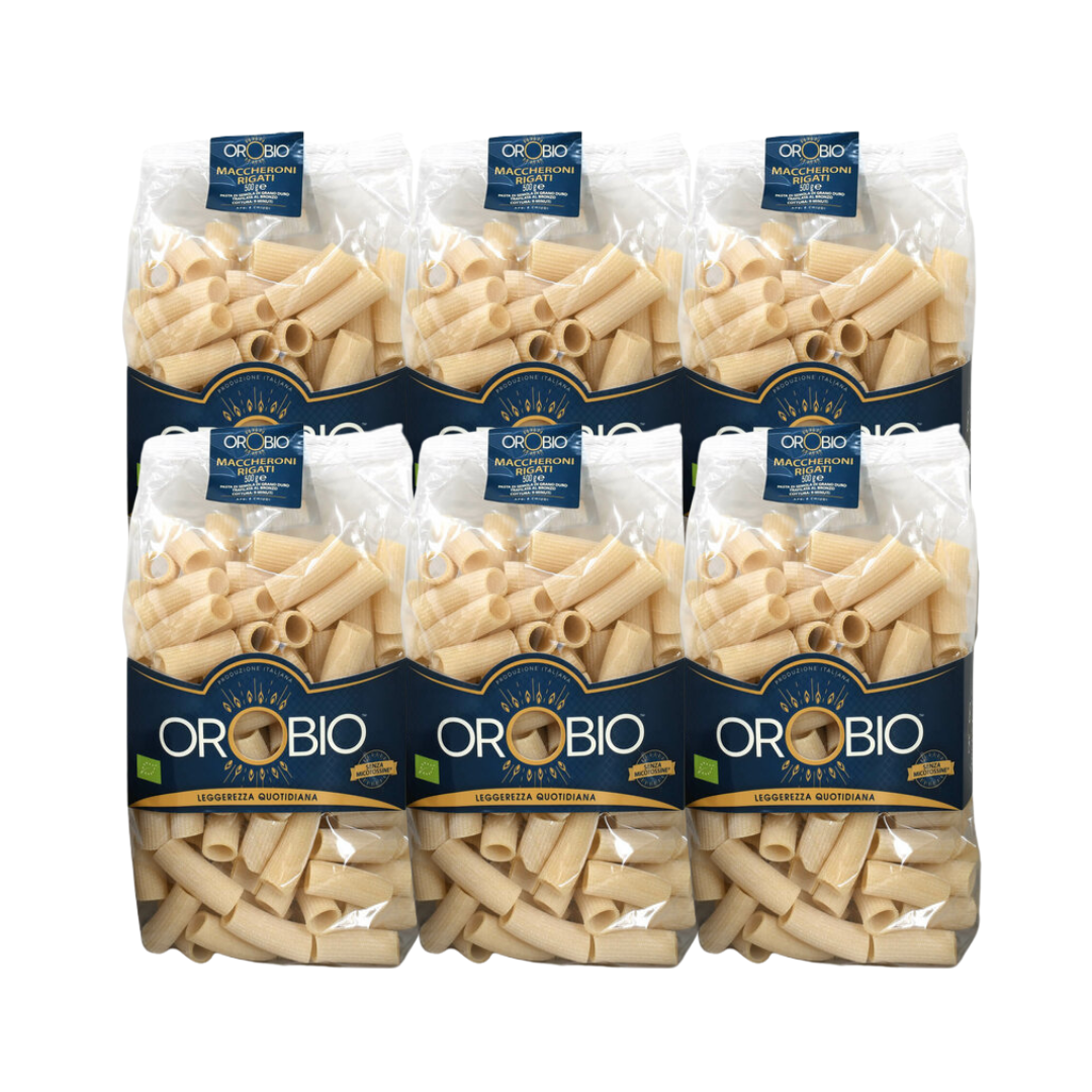 Orobio Maccheroni Rigati Pasta 500g