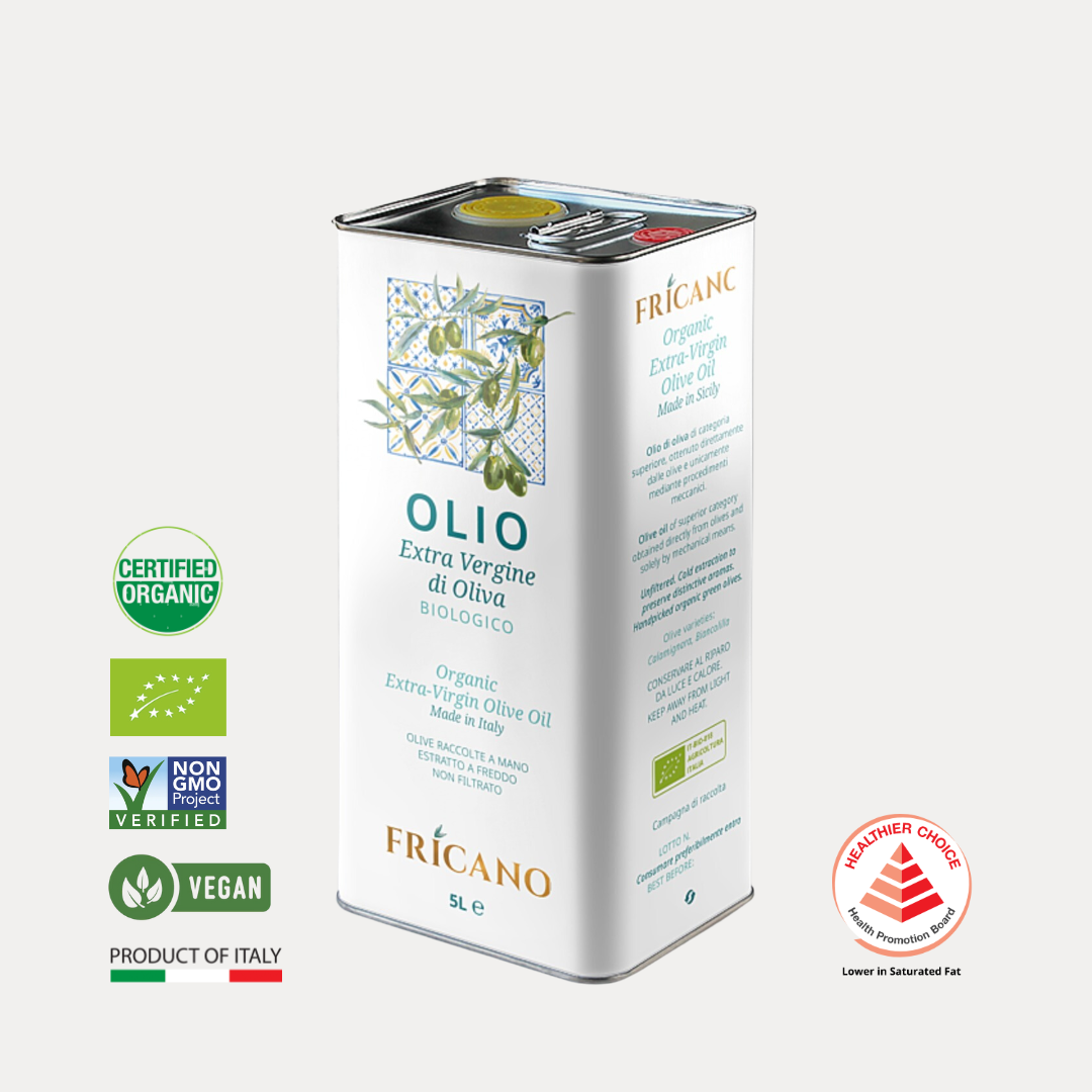 FRICANO Organic Sicilian Extra Virgin Olive Oil