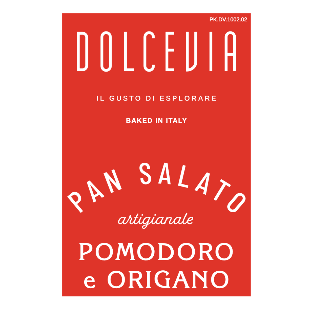 Tomato and Oregano Savoury Soft Bread 'Pansalato" 350g