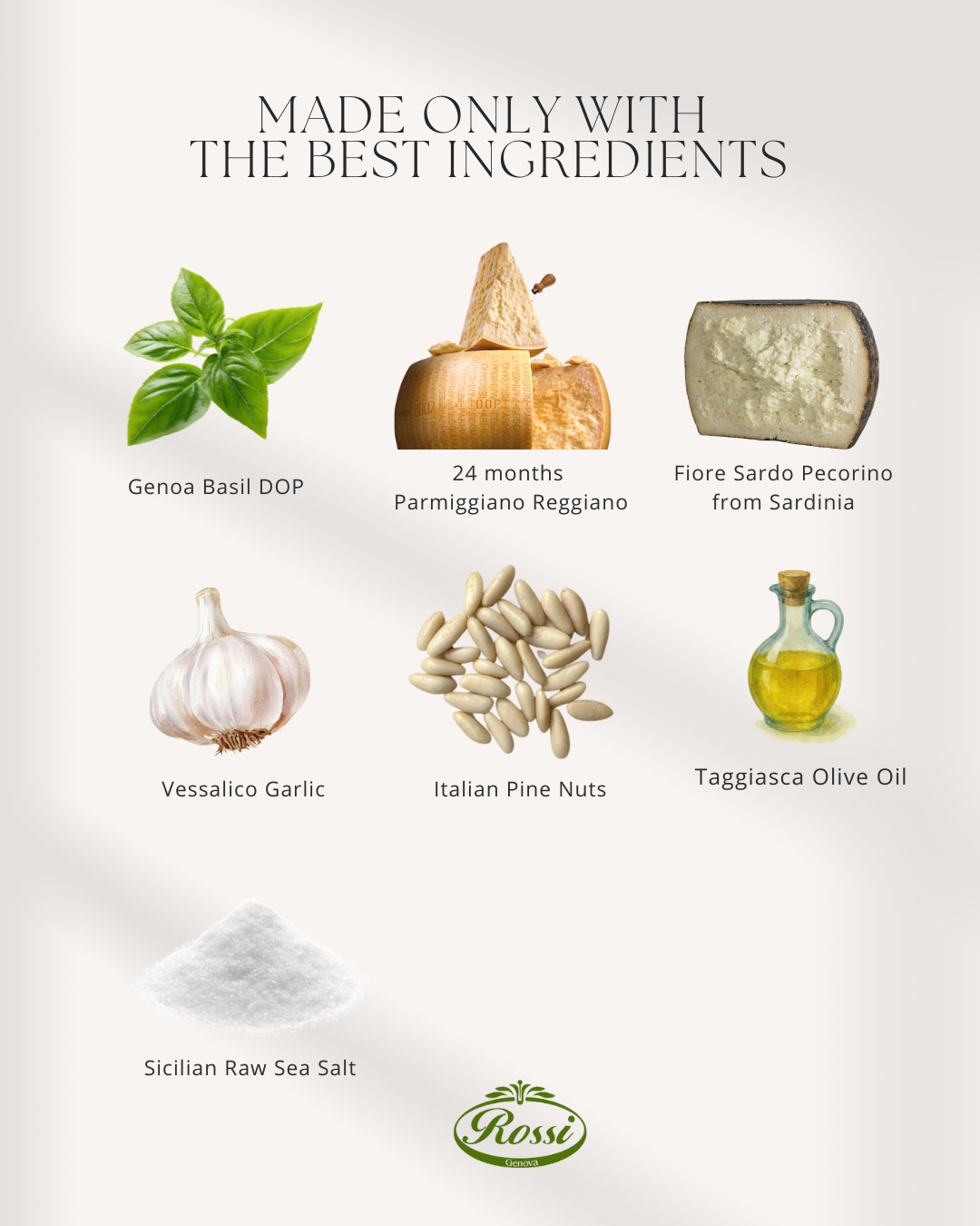 Basil Pesto Rossi 1947 - 500g
