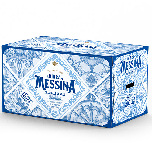 Birra Messina Sicilian Beer Salt Crystals 500ml