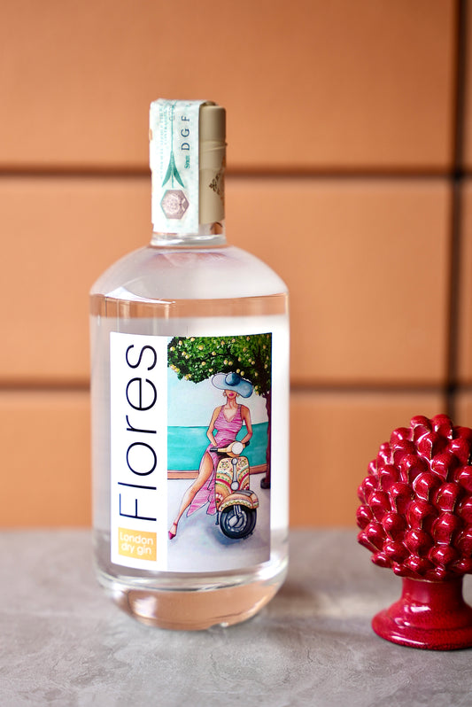 Flores Sicilian London Dry Gin 70cl