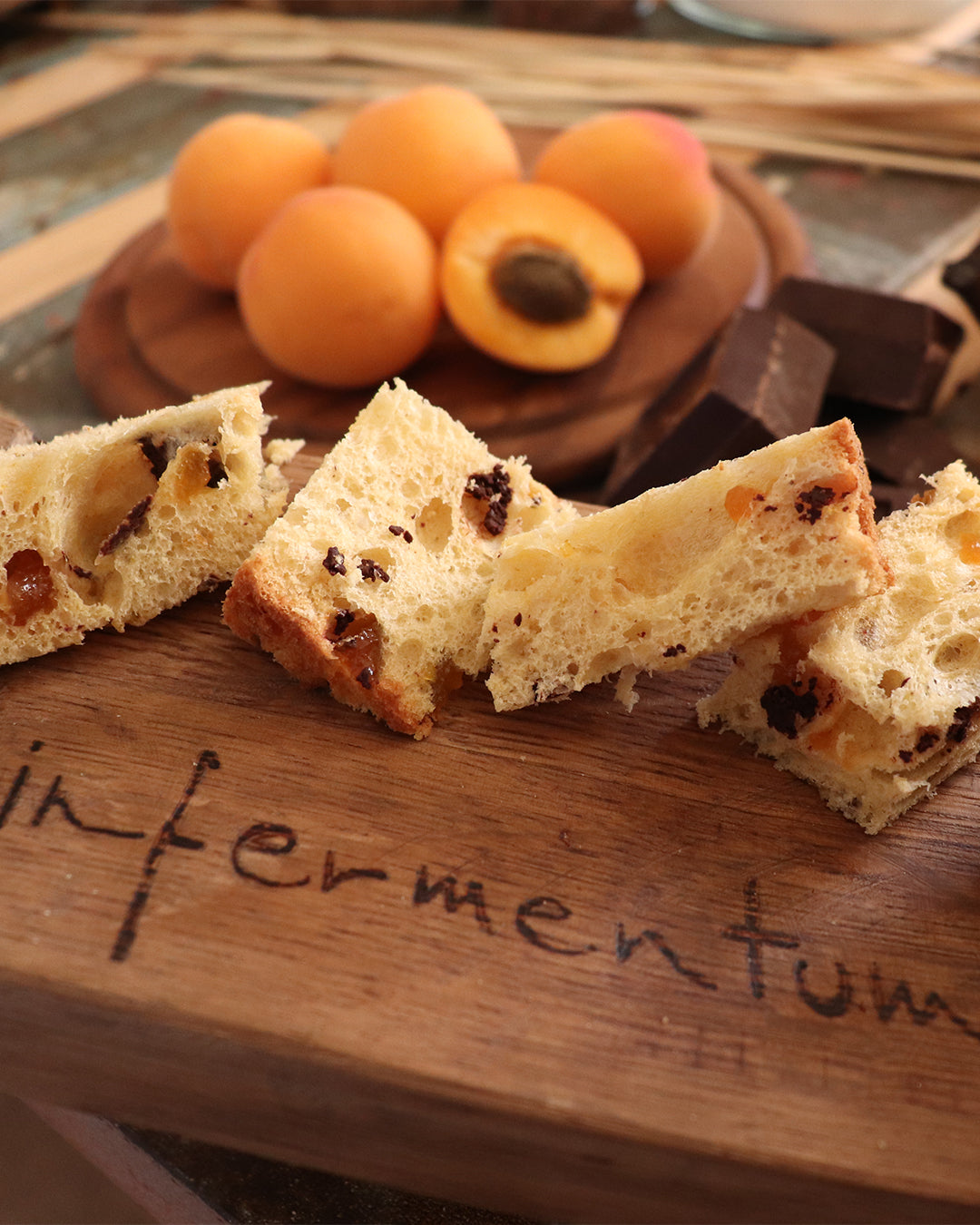 Infermentum - Apricot and Dark Chocolate Panettone