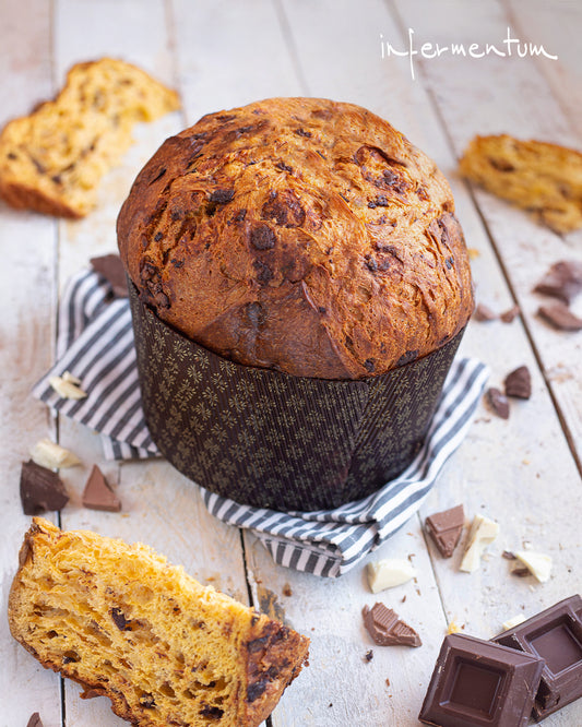 Three Chocolates Panettone