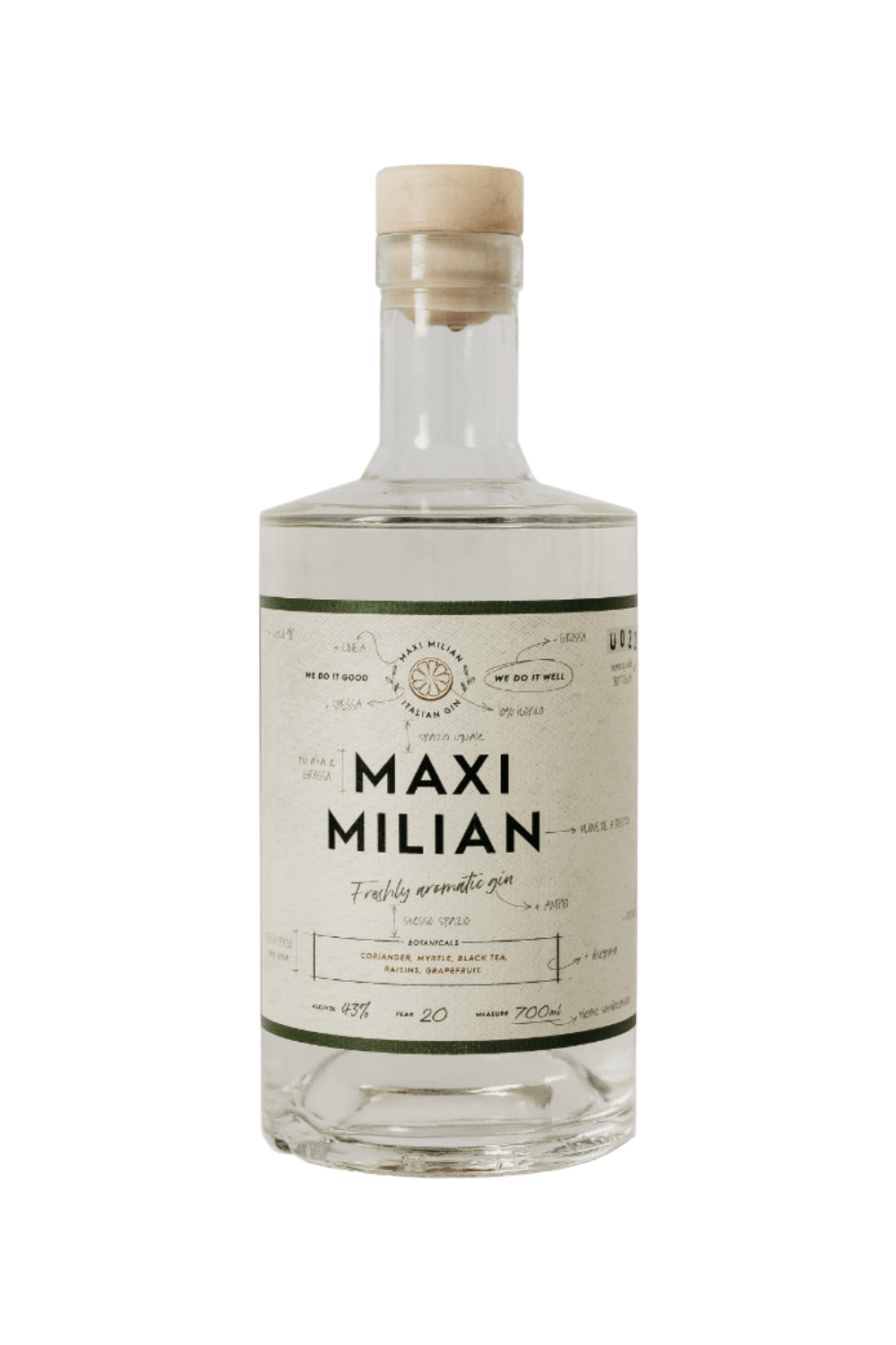 Maxi Milian Italian Gin 70cl