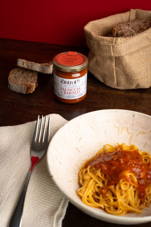 Sausages and Barolo wine sauce 180g