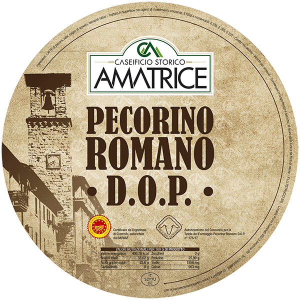 Pecorino Romano DOP from Amatrice 200g