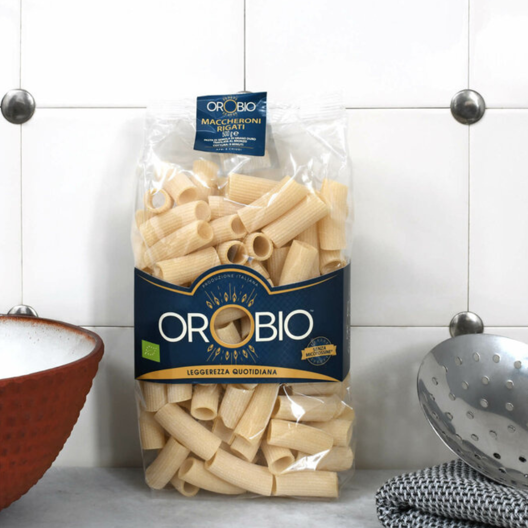 Orobio Maccheroni Rigati Pasta 500g