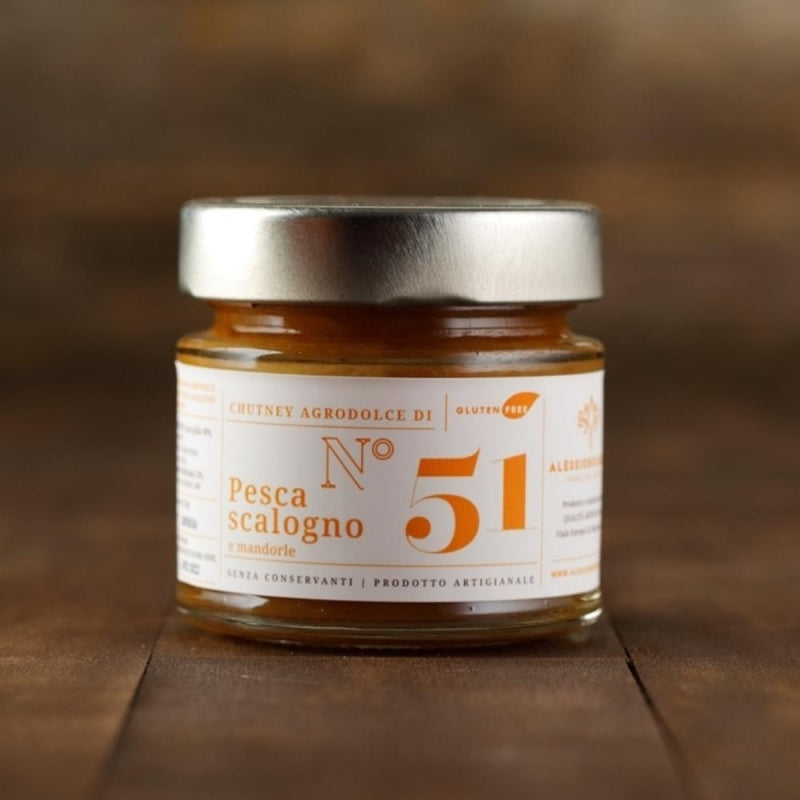 Peach, Shallots and Almonds N.51 Chutney 250g