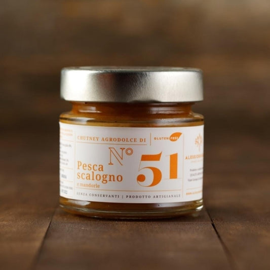 Peach, Shallots and Almonds Chutney 250g